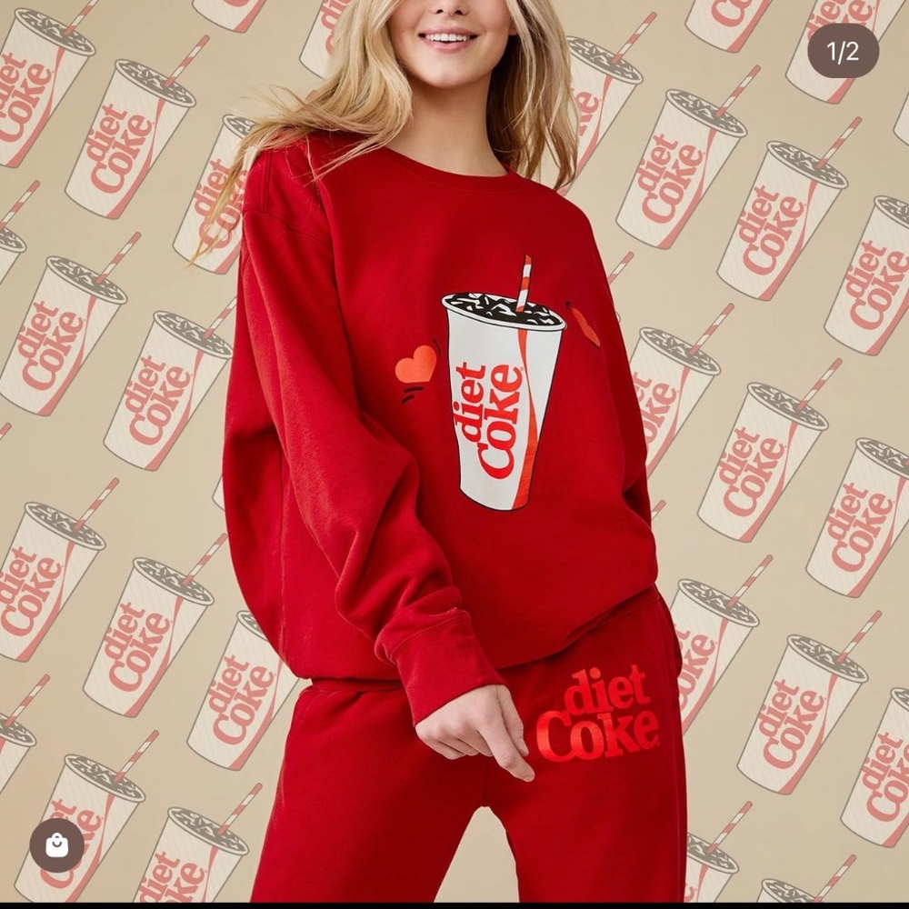 Stoney Clover X Diet Coke collab sweatsuit